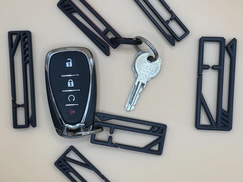 Customizeable Carabiner with Belt Clip