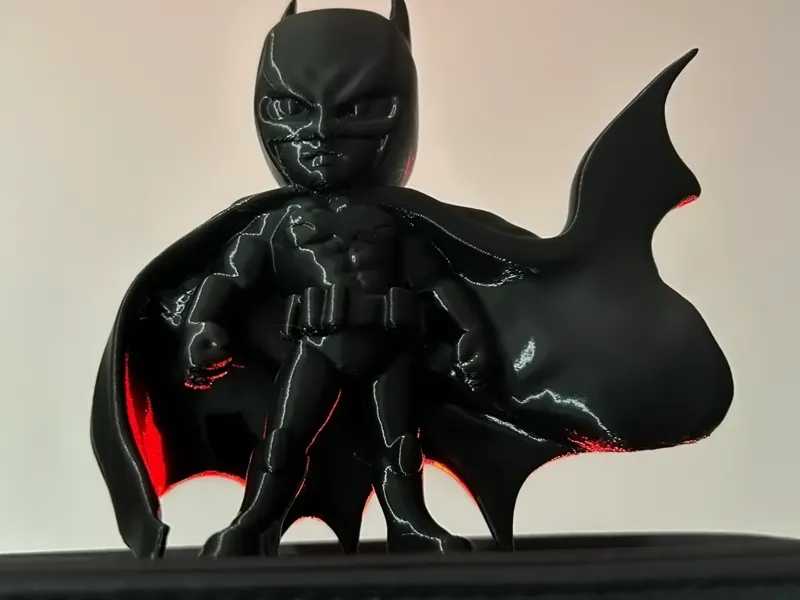 Batman Figure in Chibi Style