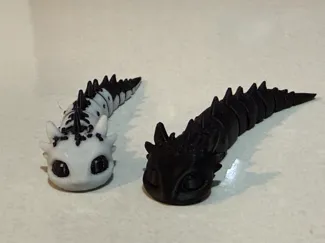 Flexi NightLight Dragon - Baby Toothless Lightfury