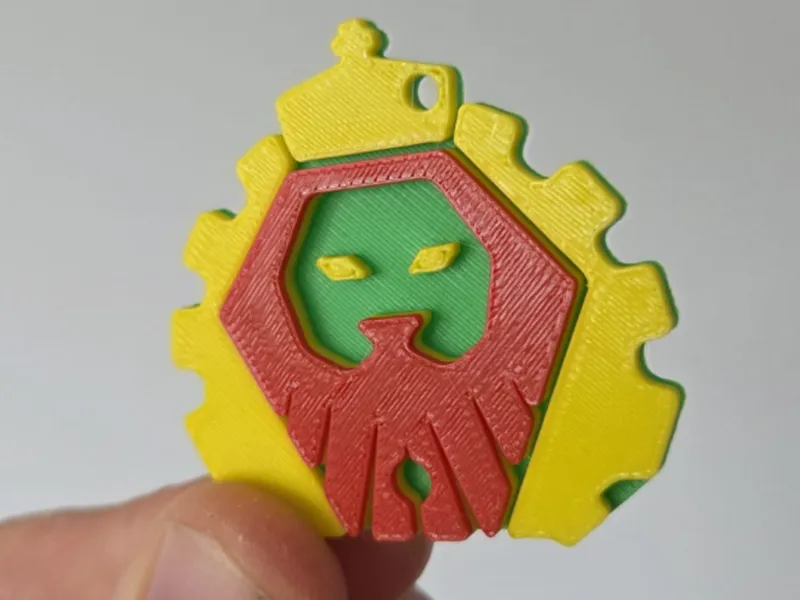 The Lion of Zion - Reggae keychain