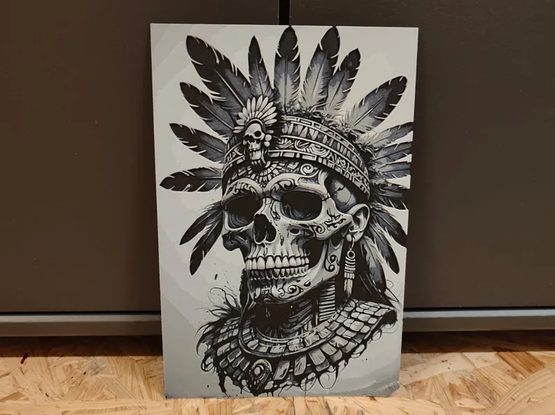 Nativ Skull Hueforge