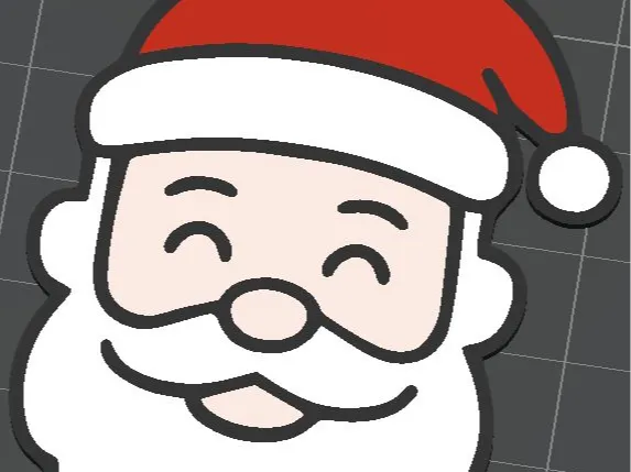 Weihnachtsmann Deko