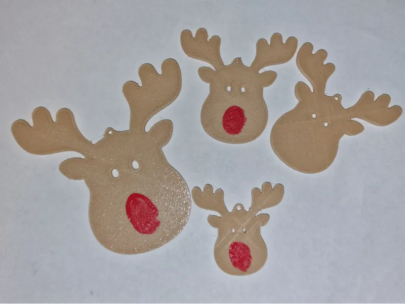 Rudolph Fingerprint Bauble