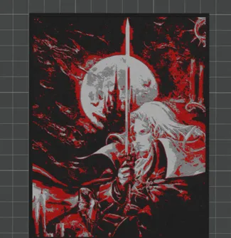 Castlevania Panels for Mystic Lamp
