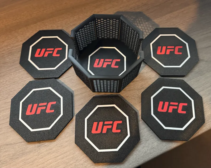 UFC Coaster Set