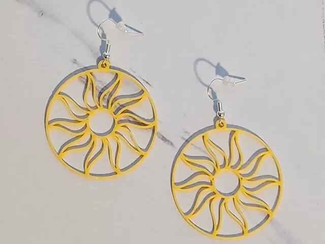 Sun Earrings