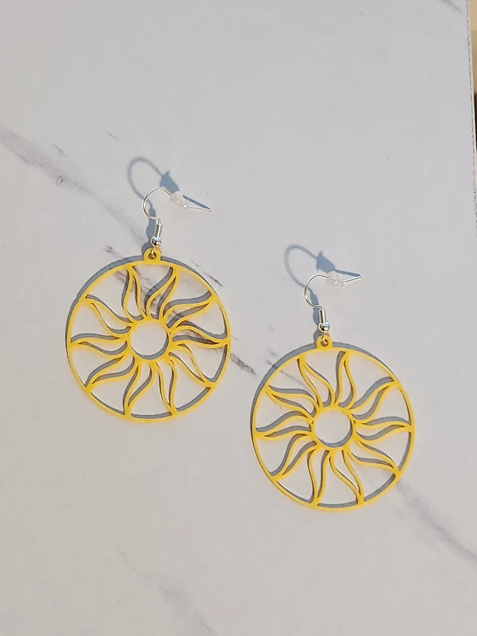 Sun Earrings view 3