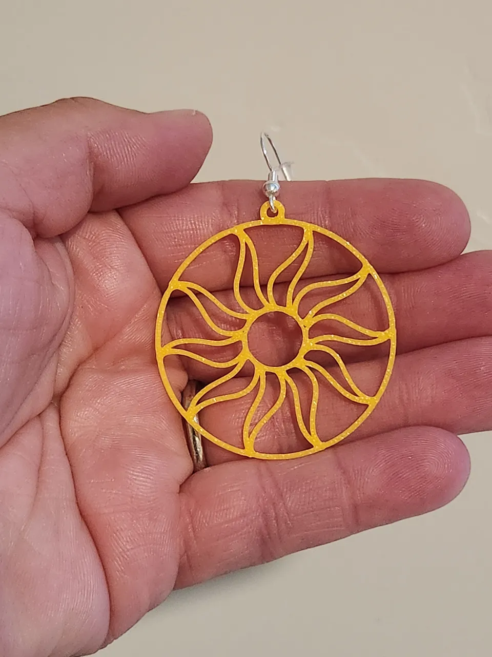 Sun Earrings view 2