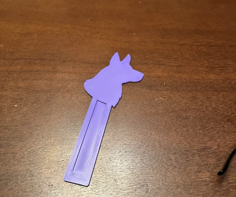 Dog Bookmark