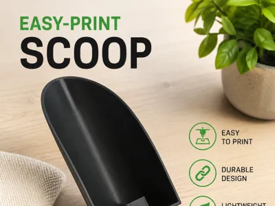 Handy Scoop - Easy-Print Scoop / Shovel