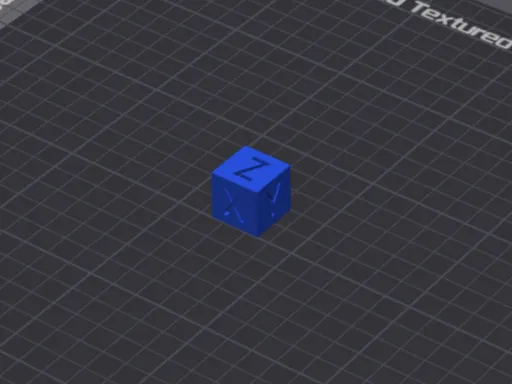 Cubo de Calibracao / Calibration Cube
