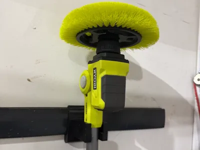 Ryobi Scrubber mount for Fasttrack and Pegboards