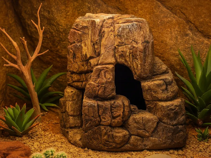 Terrarium-Deko: skalierbar & bemalbar