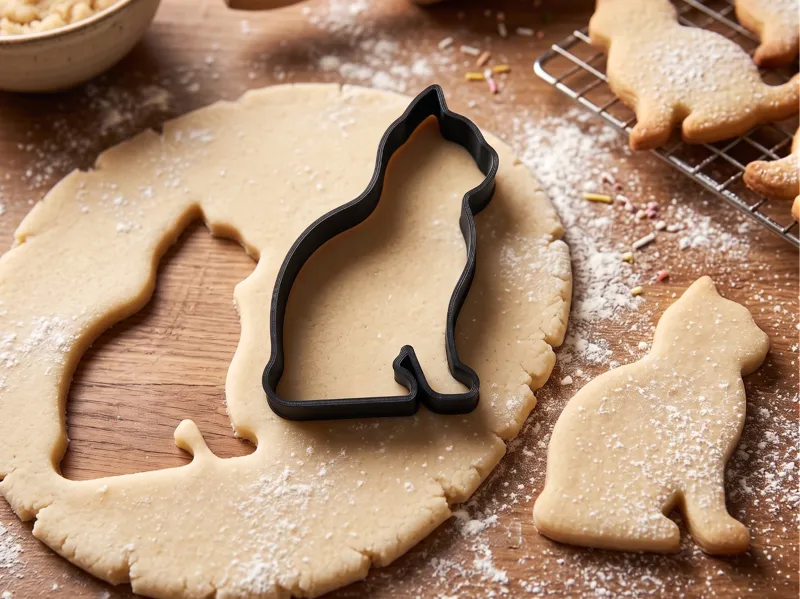 Cat cookie cutter