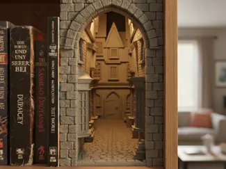 Diagon Alley Book Nook