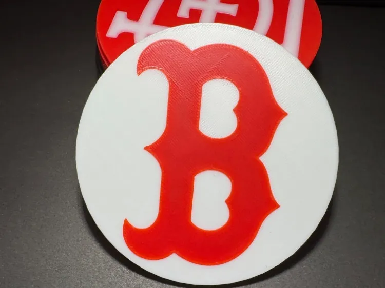 Boston Red Sox Logo Coaster