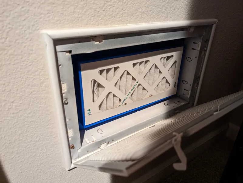 Parametric HVAC Air Filter Vent Adapter