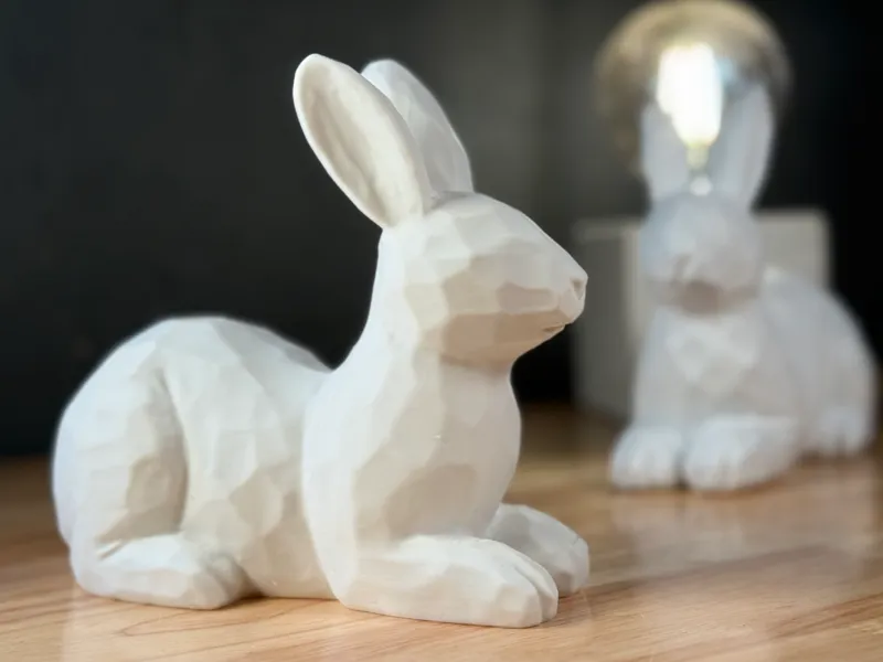 Hase Sitzend Poly