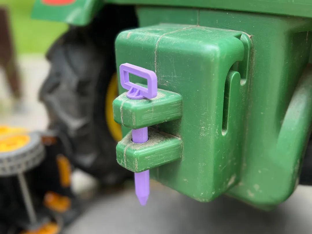 Goupille d'attelage pour tracteur Rolly Toys
