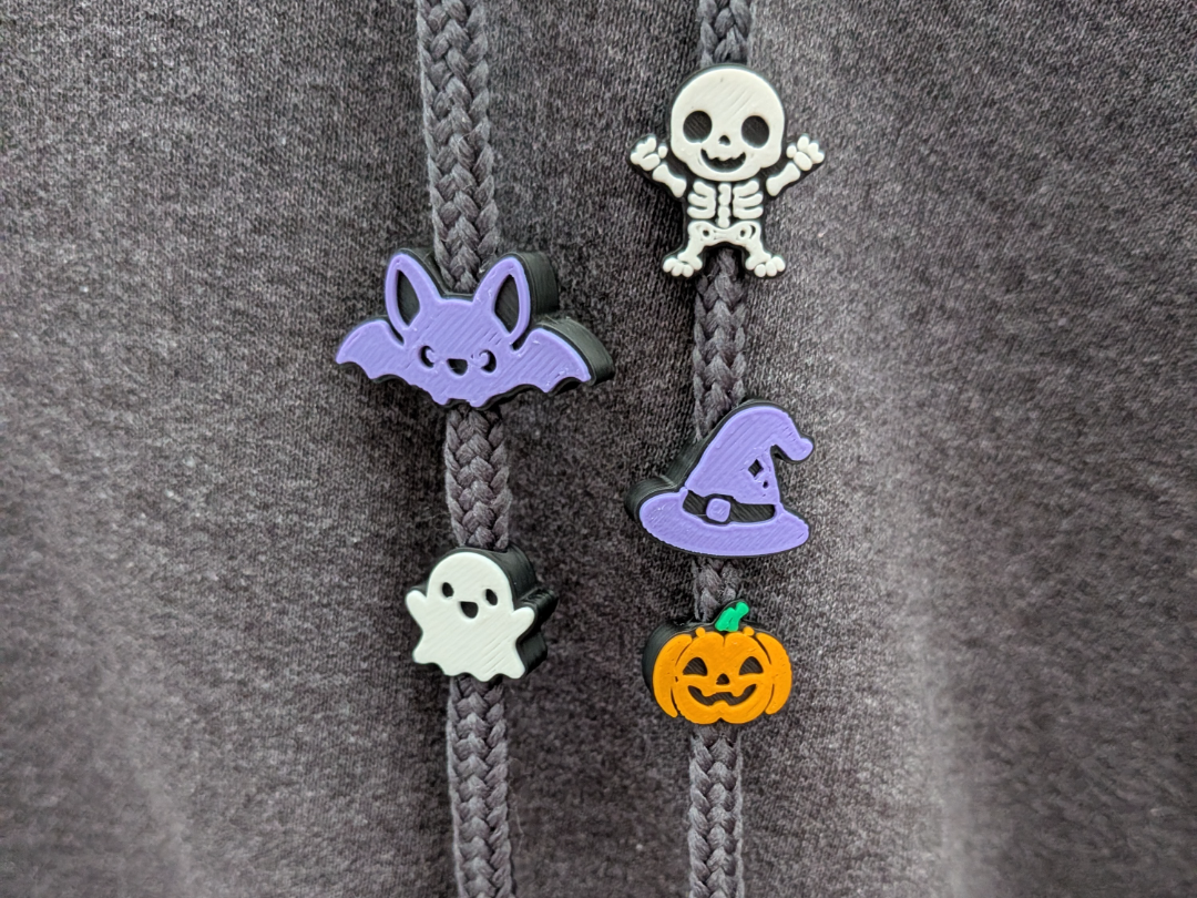 "Cute" Halloween Bead Charms - 1
