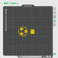 Only Icon and lock