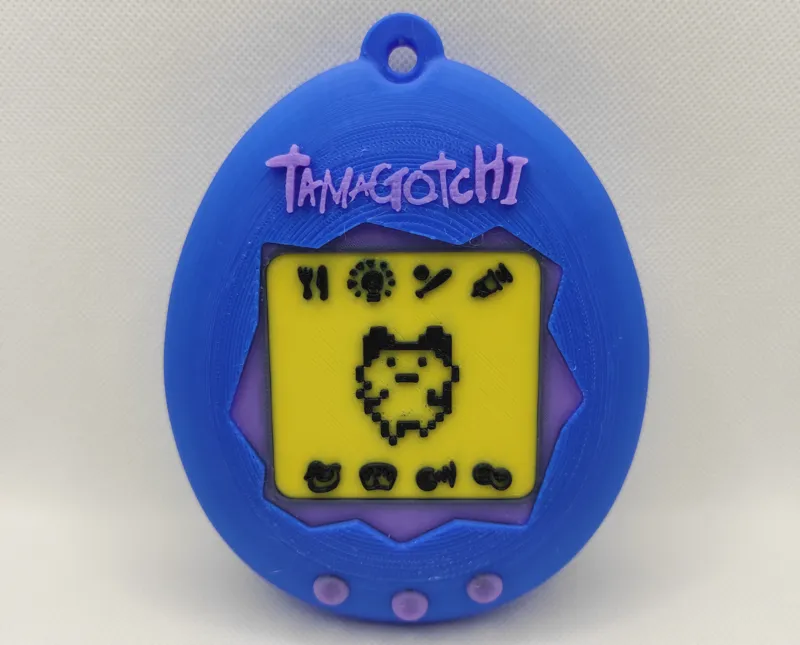 Tamagotchi - Digital Pet Decoration/Keychain