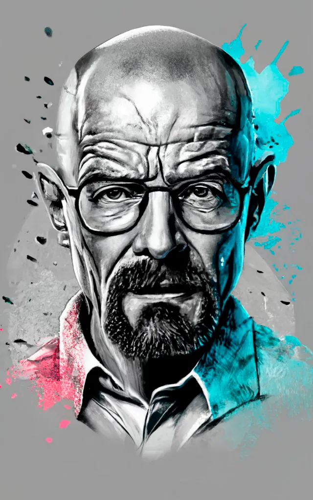 Walter White - Breaking Bad (HueForge)