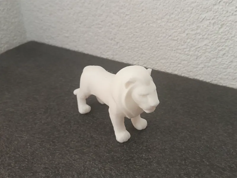Minimalistischer Löwe