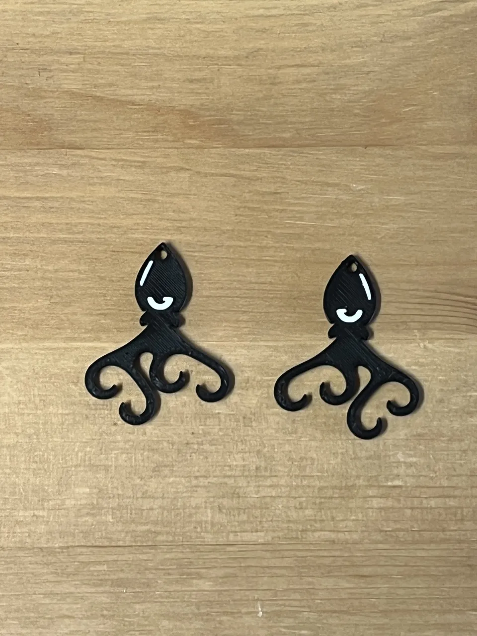 squid earrings view 2