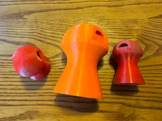 It made a Whistle!!! pellet for can cannon