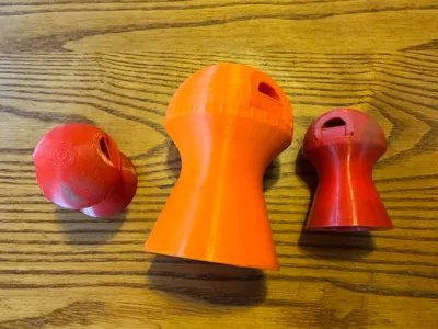 It made a Whistle!!! pellet for can cannon