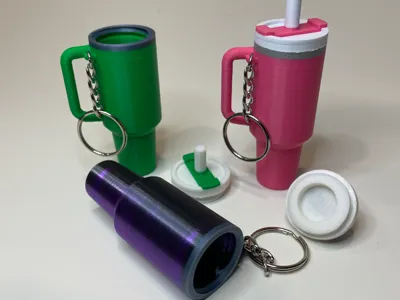 Stanley Tumbler Keychain (Commercial Use)