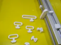 Passe-câble pour rail T-slot DIN Rexroth Bosch — photo 1
