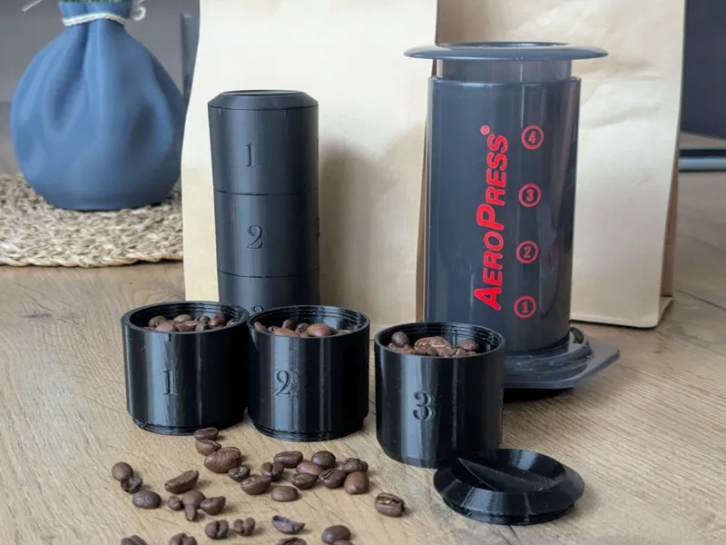 Aero Press 3x 16g Inlay Kaffee-Reise-Set