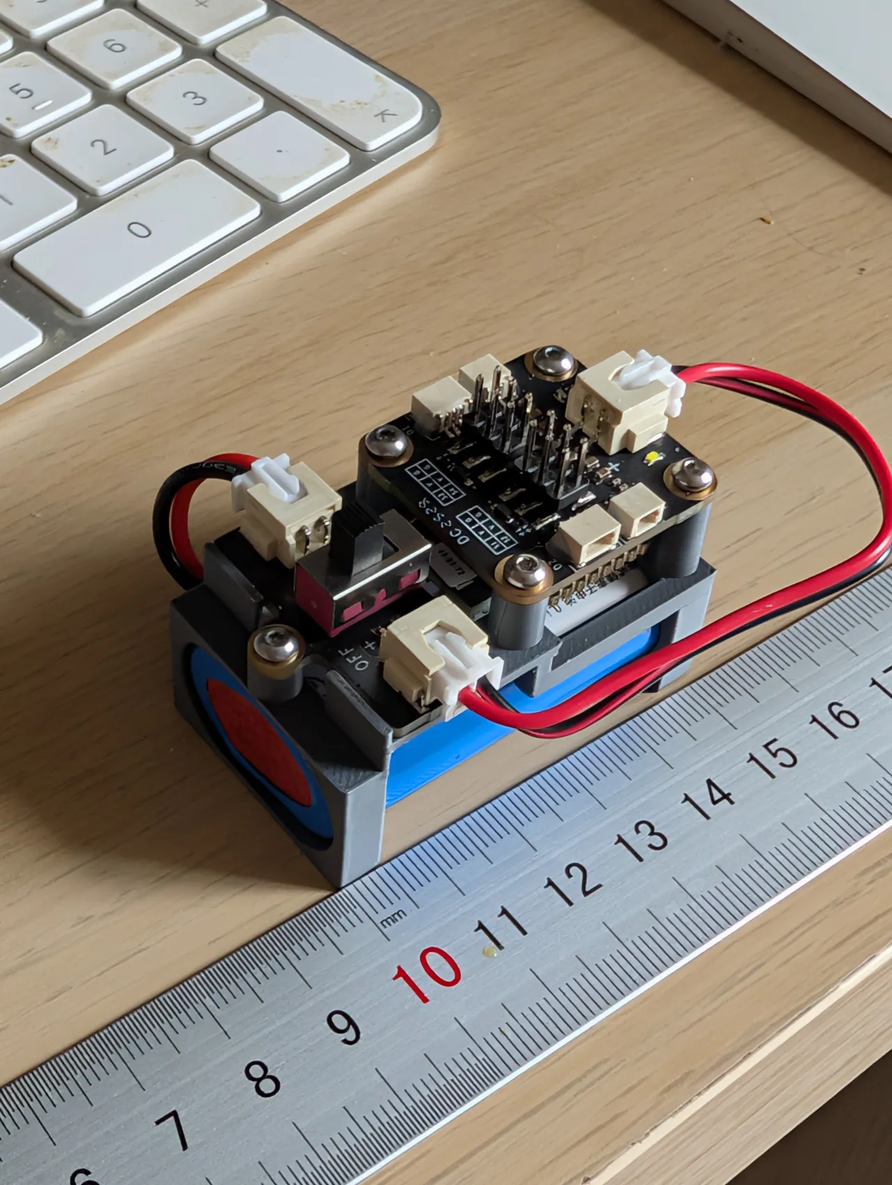 Electronics Sled for Cyberbrick Receiver view 2