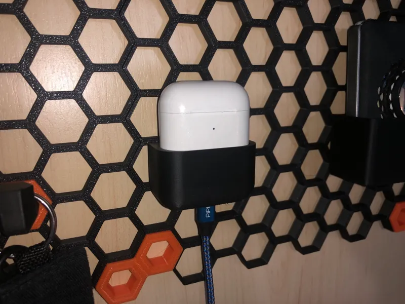 AirPod holder for honeycomb storage wall (non pro)