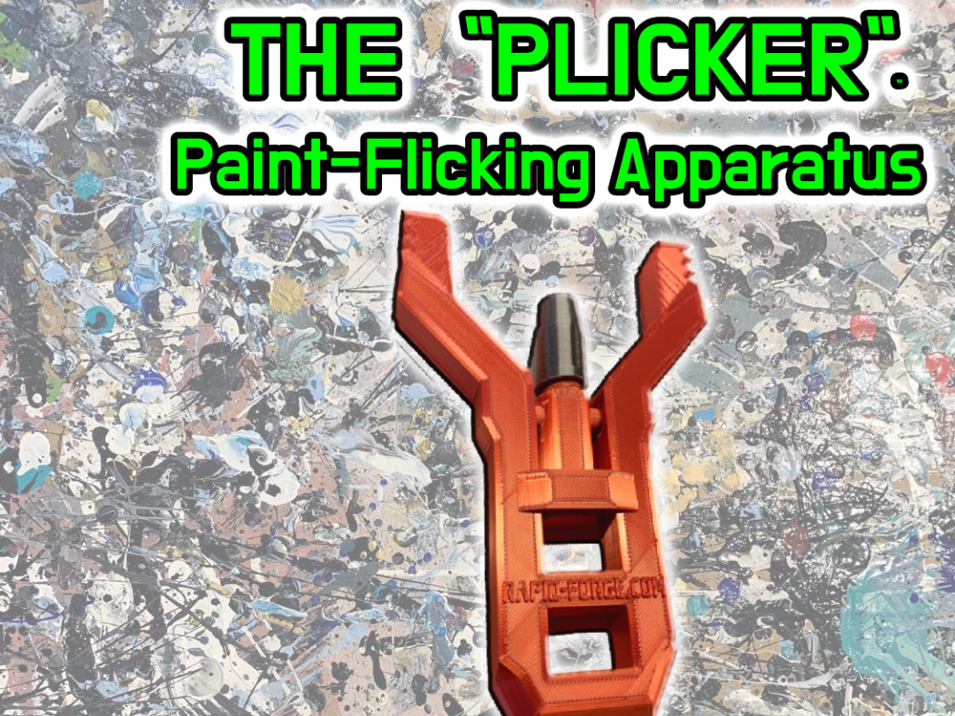 The Plicker- A Paint flicking tool 