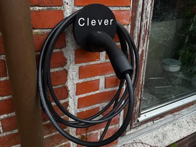 EV Charging cable holder for wall mounting_v2