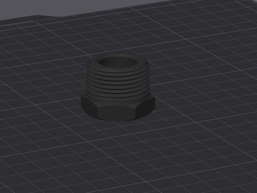 3/4 BSPT - Nylon Plug Tolerances