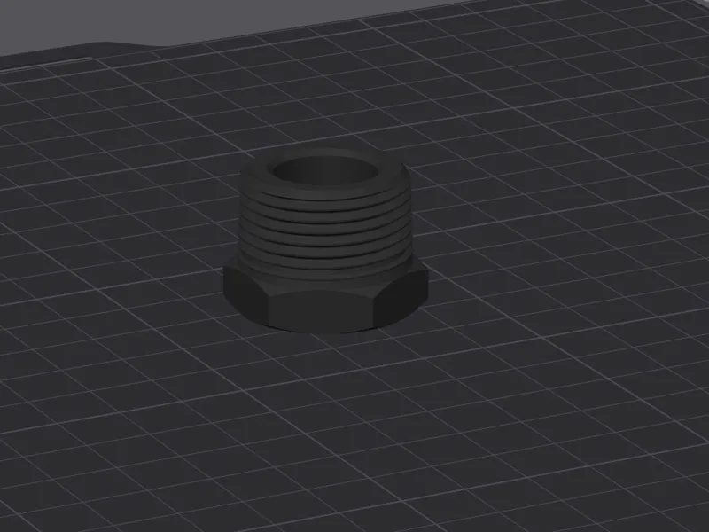 3/4 BSPT - Nylon Plug Tolerances