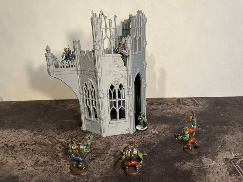 Wargame Imperial Auspex Tower ruins 