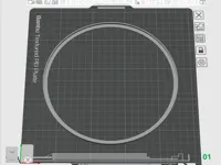 178mm Rim for Cardboard Spools (7 7/8")