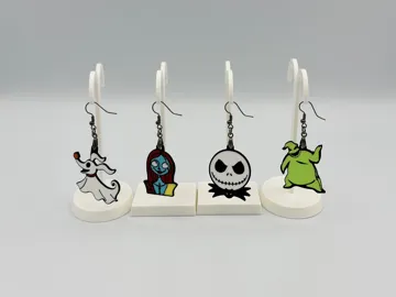 Pendientes: Nightmare Before Christmas Earrings — vista de referencia 4
