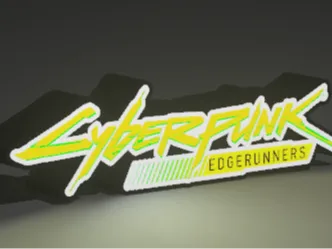 Cyberpunk Edgerunners Light Box