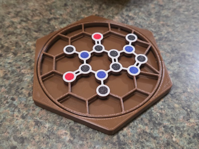 Caffiene Molecule Drip Tray
