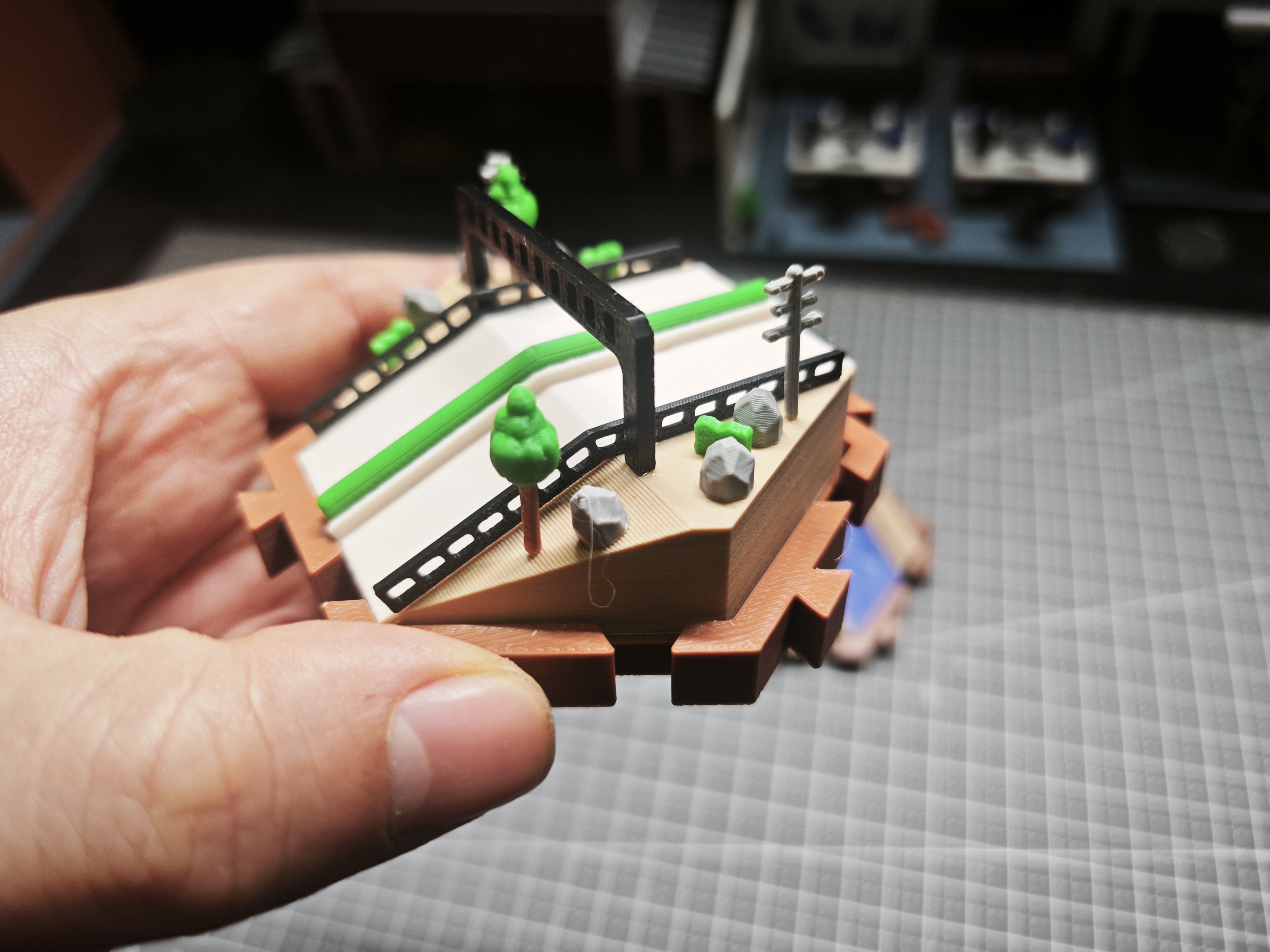 Miniatura 1 do modelo 3D 模块拼装”动漫“世界第五期