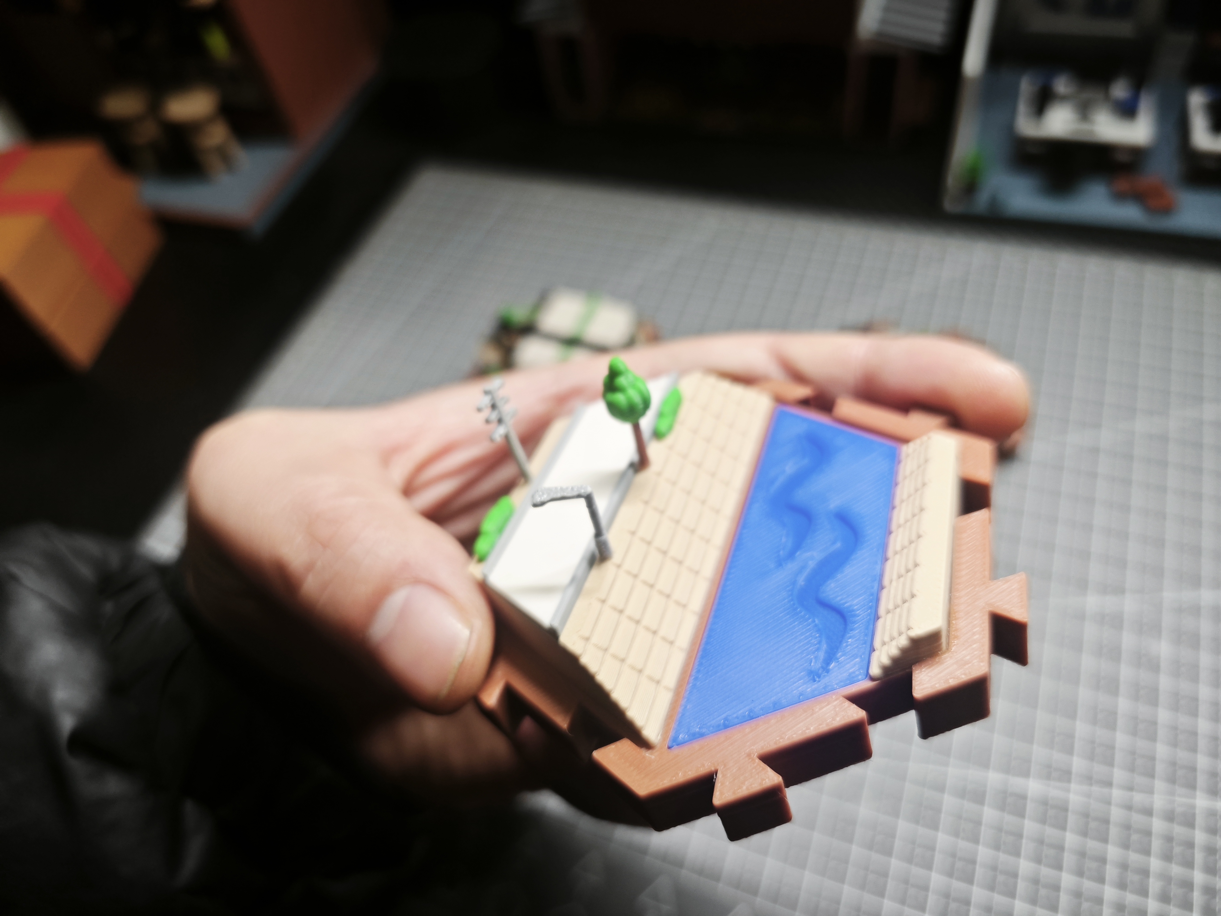 Miniatura 2 do modelo 3D 模块拼装”动漫“世界第五期