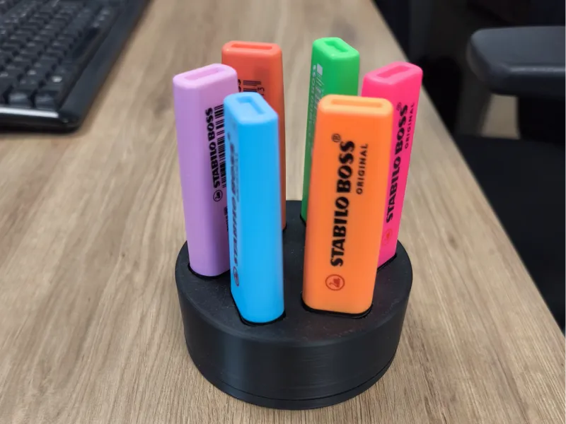 Support rotatif pour surligneurs STABILO