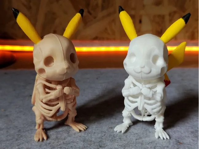 Esqueleto Pikachu