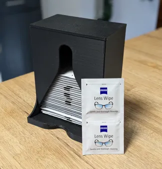 Lens Wipe Dispenser